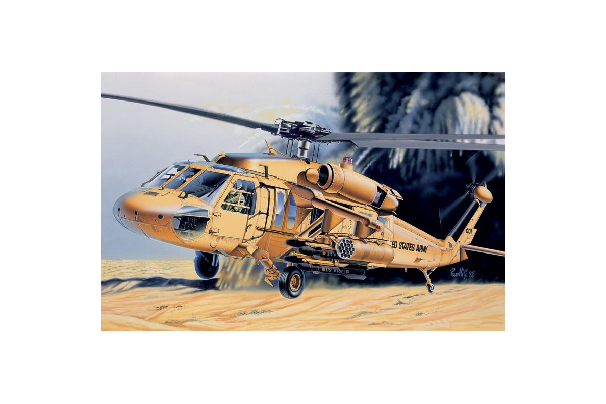 Kleber M 1:72 inkl Italeri 025 Farben UH-60A Desert Hawk Pinsel 