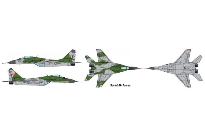 Model Set letadlo 71184 - 1:72 MIG-29A "FULCRUM" (1:72)