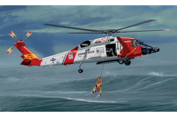 Model Set vrtulník 71346 - 1:72 HH-60J COAST GUARD (1:72)