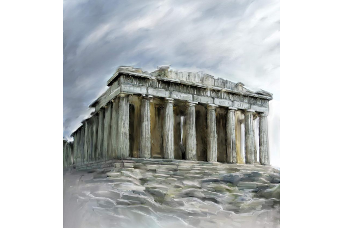 World of Architecture budova 68001 - PARTHENON (34.5 cm)