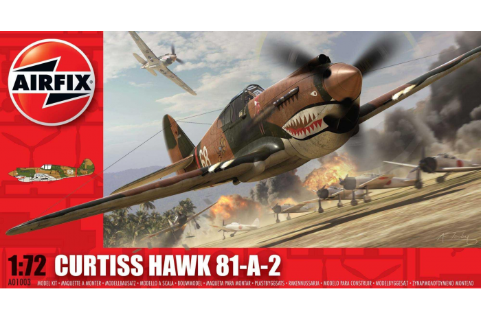 Classic Kit letadlo A01003 - Curtis P-40B Tomahawk (1:72)