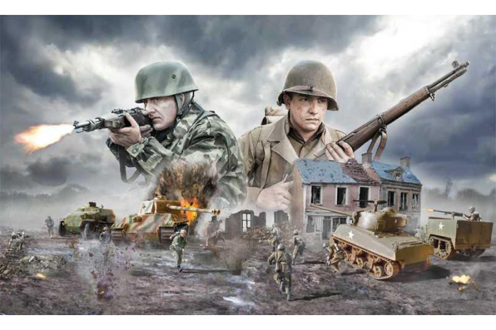 Model Kit diorama 6116 - OPERATION COBRA 1944 (1:72)