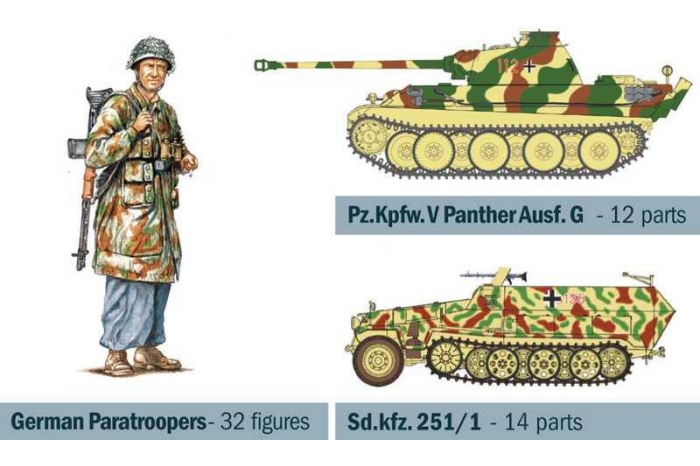 Model Kit diorama 6116 - OPERATION COBRA 1944 (1:72)