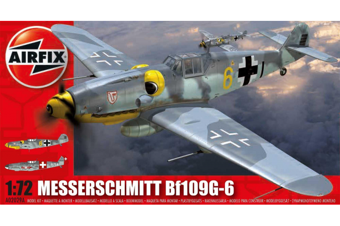 Classic Kit letadlo A02029A - Messerschmitt Bf109G-6 (1:72)