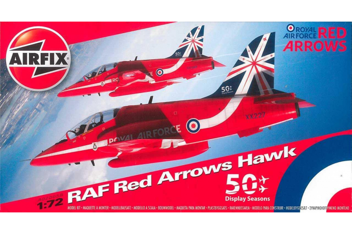 Classic Kit letadlo A02005B - Red Arrows Hawk (1:72)