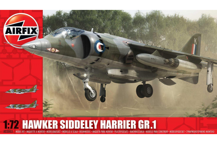 Classic Kit letadlo A03003 - Hawker Siddeley Harrier GR1 (1:72)