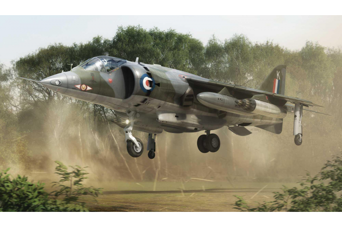 Classic Kit letadlo A03003 - Hawker Siddeley Harrier GR1 (1:72)