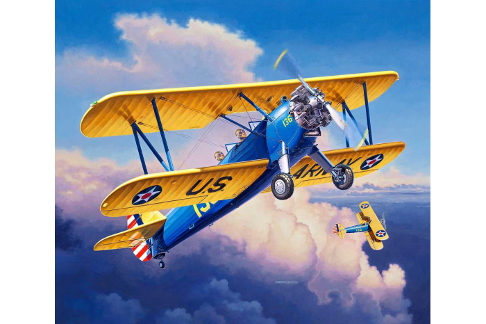 Plastic ModelKit letadlo 03957 - Stearman P-17 Kaydet (1:48)