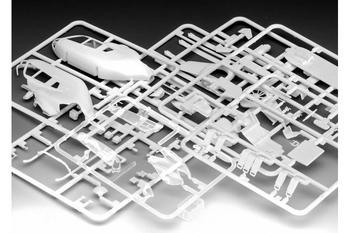 Plastic ModelKit vrtulník 04986 - EC 135 Air Glaciers (1:72)