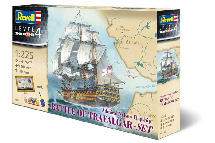 Gift Set loď 05767 - "Battle of Trafalgar" (1:225)