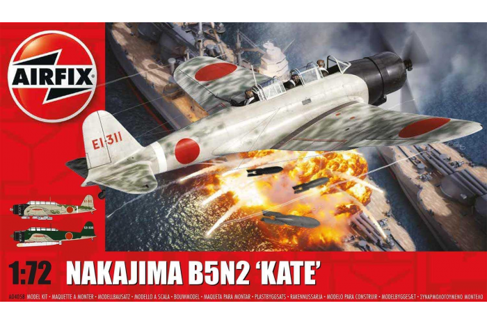Classic Kit letadlo A04058 - Nakajima B5N2 Kate (1:72) - nová forma