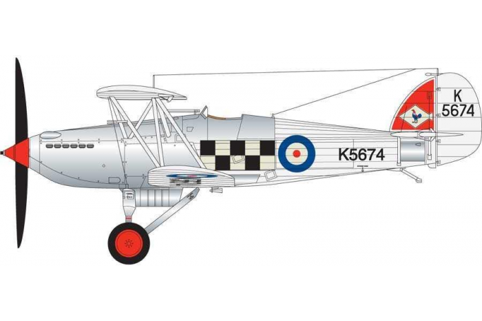 Classic Kit letadlo A04103 - Hawker Fury (1:48)