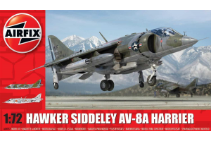 Classic Kit letadlo A04057 - Harrier AV-8A (1:72) - nová forma
