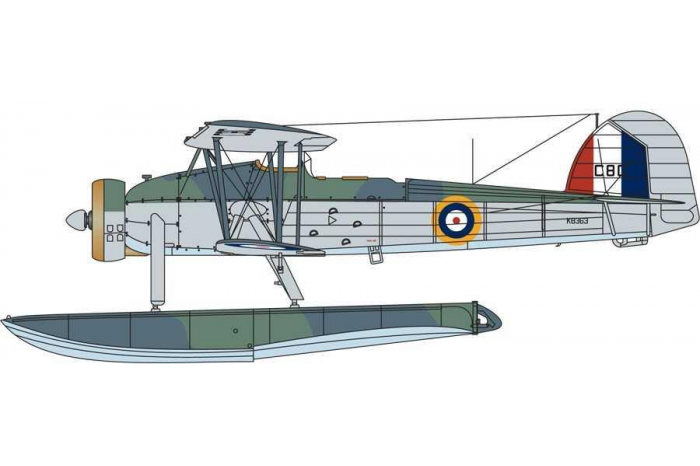 Classic Kit letadlo A05006 - Fairey Swordfish Mk1 Floatplane (1:72)