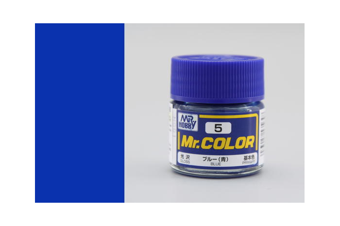 Mr. Color - C005: Modrá lesklá (Blue Gloss)