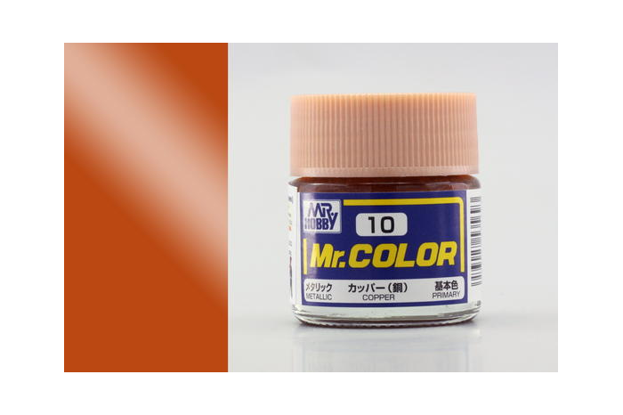 Mr. Color - C010: Měď metalická (Cooper Metalic)