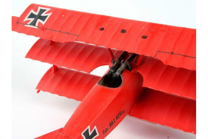 ModelSet letadlo 64116 - FOKKER DR.1Triplane (1:72)