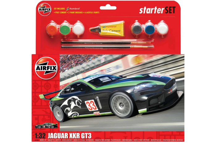 Starter Set auto A55306 - Jaguar XKRGT3 “Fantasy Scheme” (1:32)