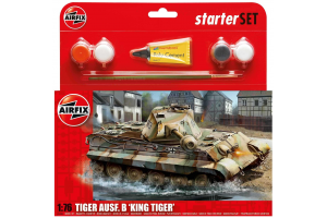Starter Set tank A55303 - King Tiger Tank (1:76)
