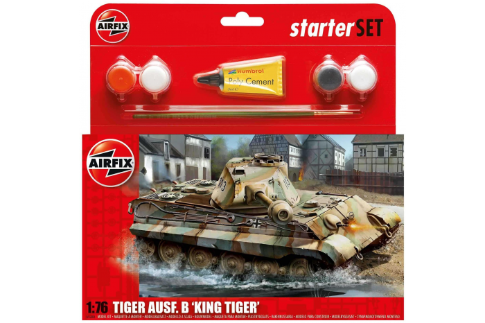 Starter Set tank A55303 - King Tiger Tank (1:76)