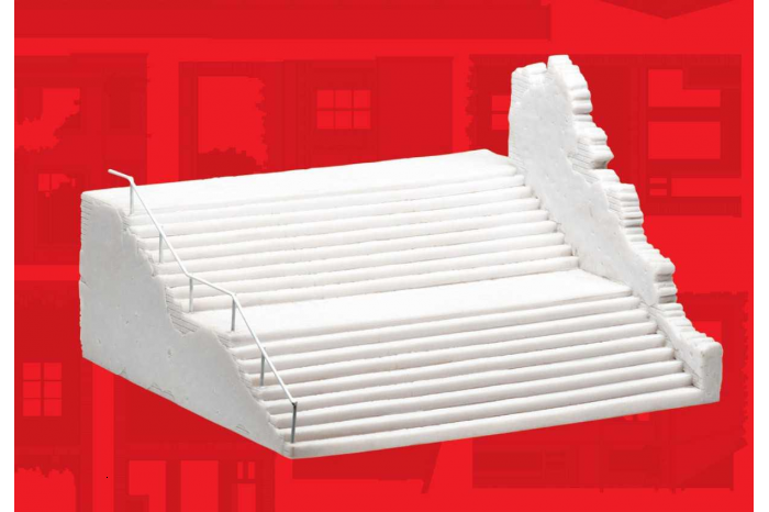 Classic Kit budova A75017 - European City Steps (1:72)