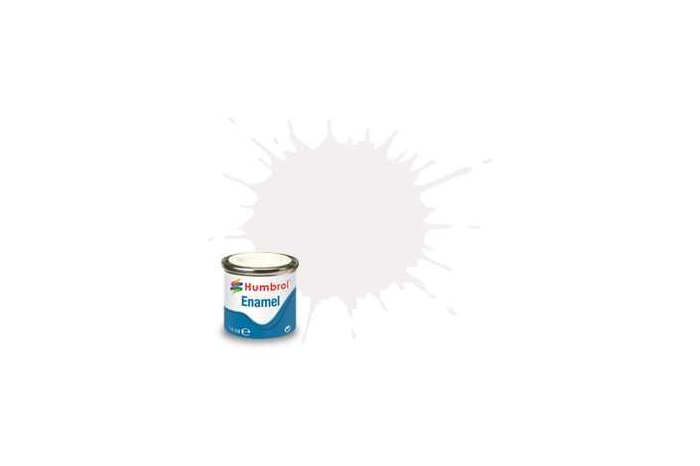 Humbrol barva email AA0240 - No 22 White - Gloss - 14ml