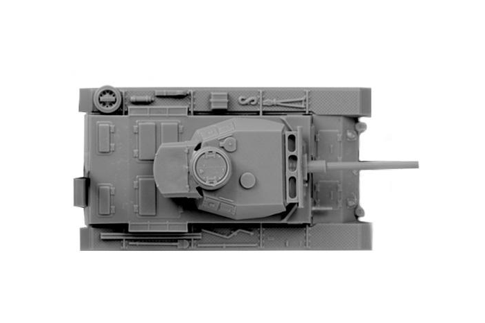 Panzer III Flamethrower Tank 1/100 Model Kit Zvezda 6162 