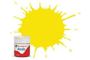Humbrol barva akryl AB0099 - No 99 Lemon - Matt - 12ml