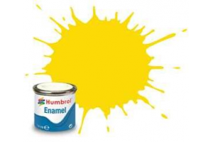 Humbrol barva email AA0761 - No 69 Yellow - Gloss - 14ml
