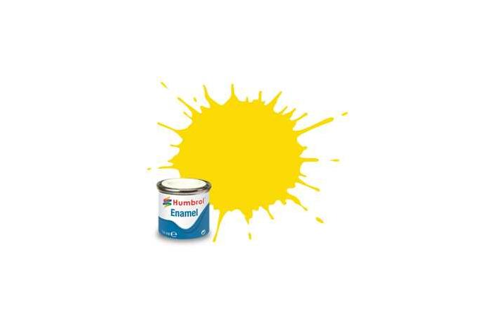 Humbrol barva email AA0761 - No 69 Yellow - Gloss - 14ml