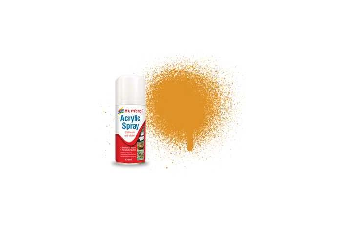 Humbrol sprej akryl AD6054 - No 54 Brass - Matallic - 150ml