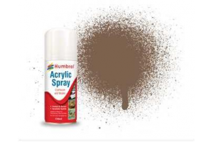Humbrol sprej akryl AD6029 - No 29 Dark Brown - Matt - 150ml