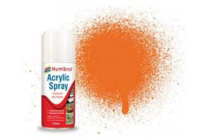 Humbrol sprej akryl AD6018 - No 18 Orange - Gloss - 150ml