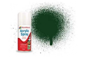 Humbrol sprej akryl AD6003 - No 3 Brunswick Green - Gloss - 150ml