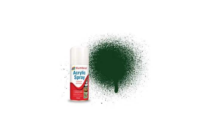 Humbrol sprej akryl AD6003 - No 3 Brunswick Green - Gloss - 150ml