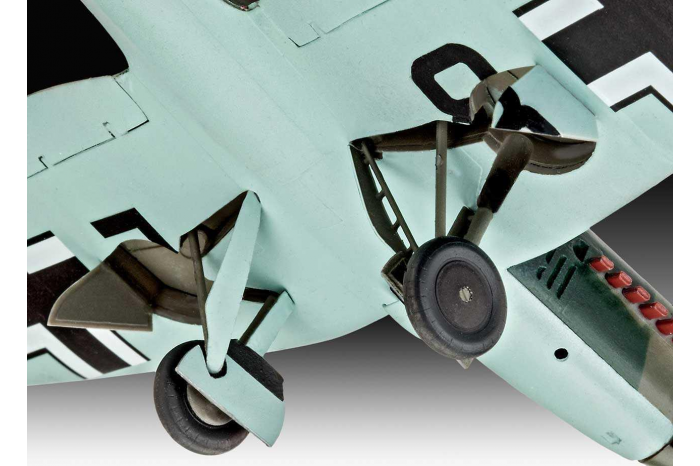 Plastic ModelKit letadlo 03962 - Henschel He70 F-2 (1:72)