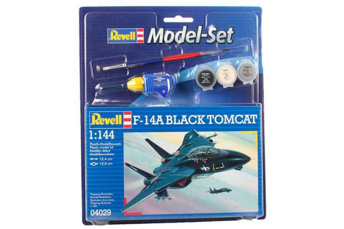 ModelSet letadlo 64029 - F-14A BLACK TOMCAT (1:144)