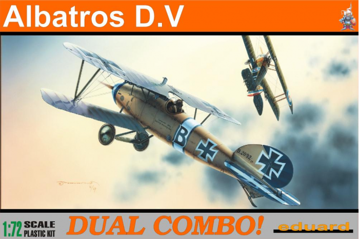 Albatros D. V DUAL COMBO 1:72 - 7021