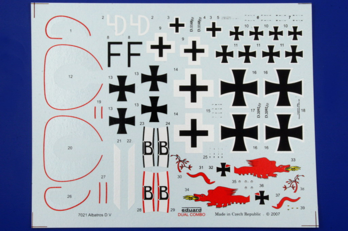 Albatros D. V DUAL COMBO 1:72 - 7021