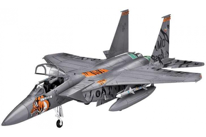 Plastic ModelKit letadlo 03996 - F-15 E Eagle  (1:144)