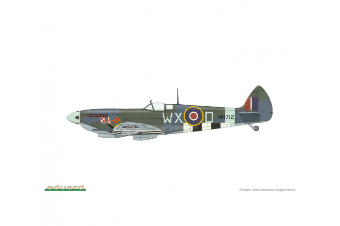 Spitfire Mk. IXc pozdní verze 1:72 - 70121