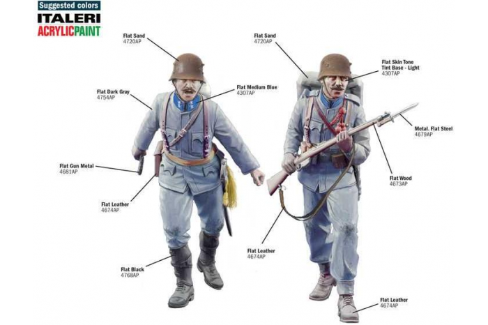 Model Kit figurky 6528 - WWI AUSTRO-HUNGARIAN INFANTRY (1:35)