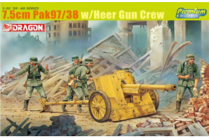 7.5CM PAK 97/38 W/HEER GUN CREW (1:35) - 6443