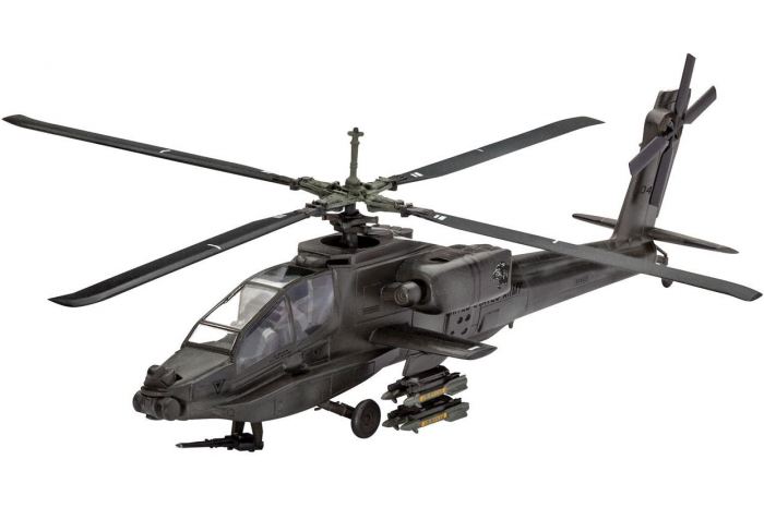Plastic ModelKit vrtulník 04985 - AH-64A Apache (1:100)